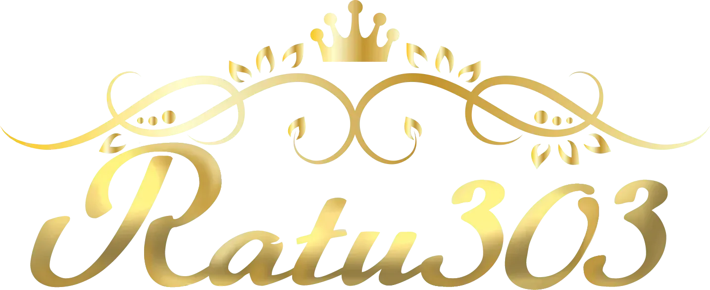 Logo header ratu303 — navigasi platform unduh APK Android Indonesia